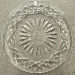 Waterford Crystal 8” Cake Plate